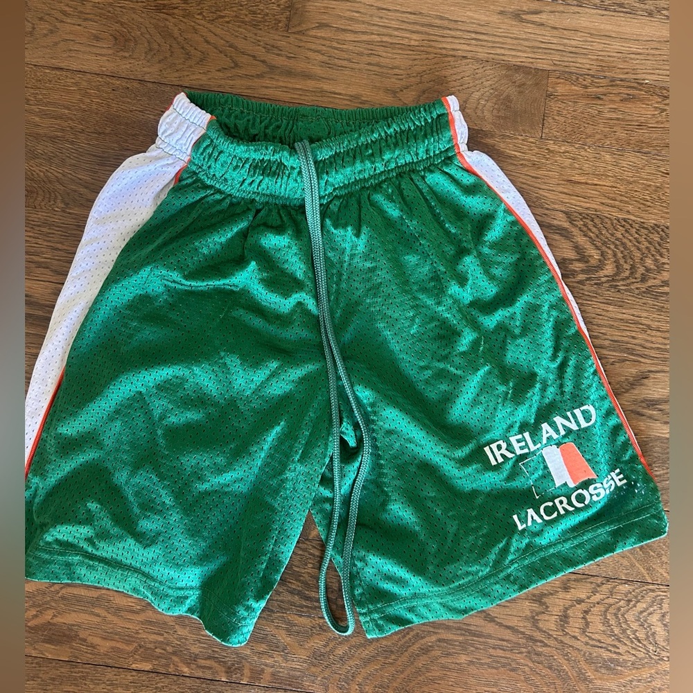 Lacrosse Unlimited Lacrosse Shorts- Ireland Lacrosse- Youth Large